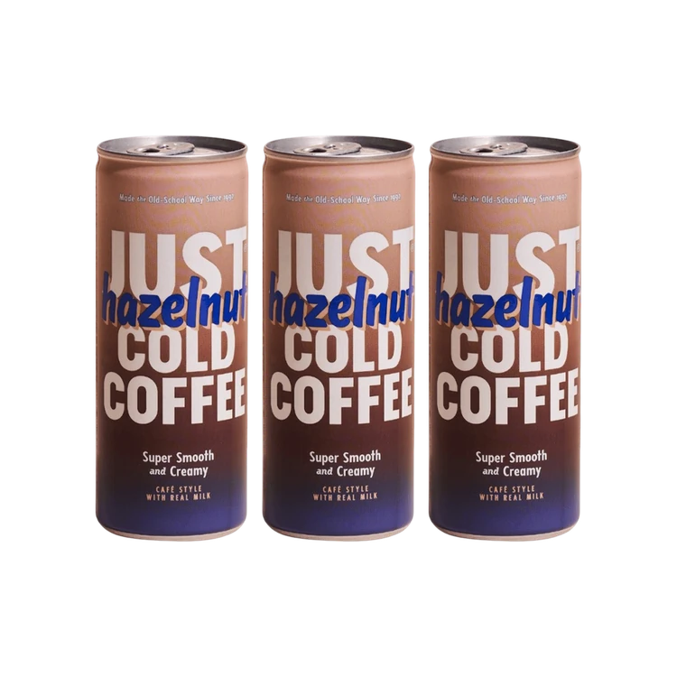 Just Hazelnut Cold Coffee - Pack of 3