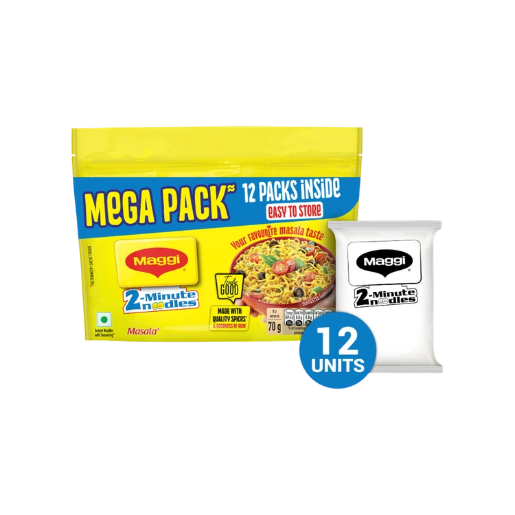 Maggi 2 - Minute Instant Noodles Made With Quality Spices