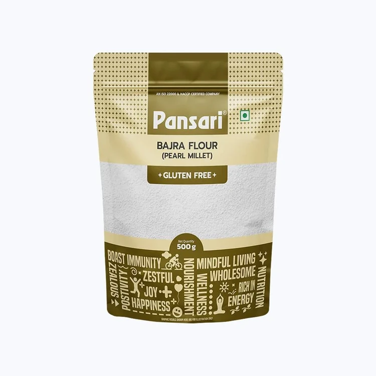 Pansari (Pearl Millet) Bajra Flour (Sajje Hittu)