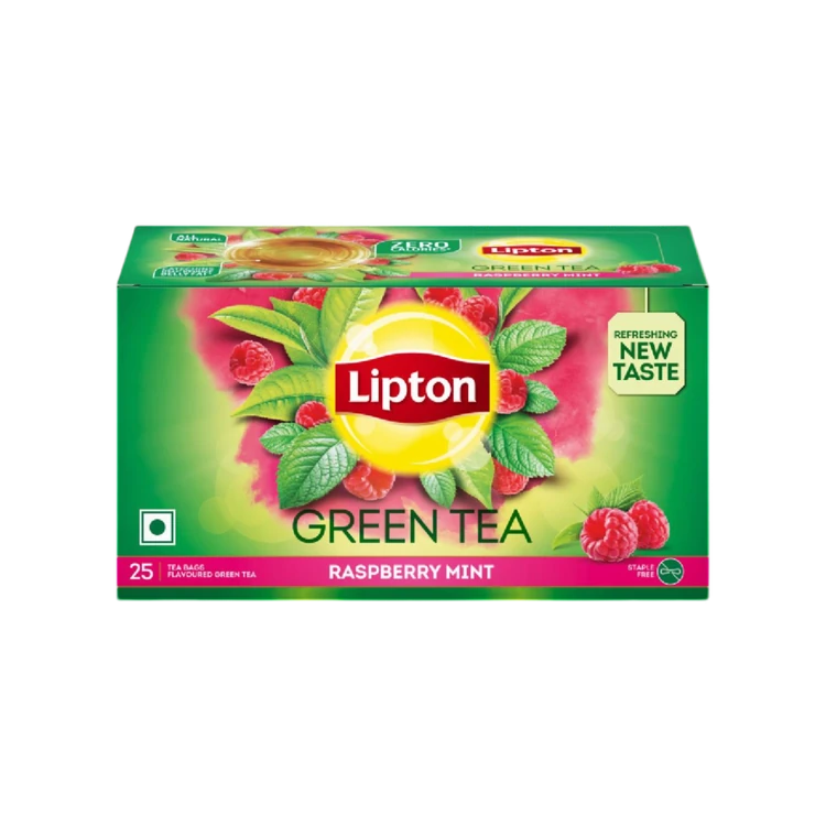 Lipton Raspberry Mint Green Tea Bags
