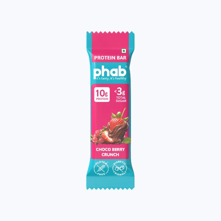 Phab 10g Protein Choco Berry Crunch Protein Bar