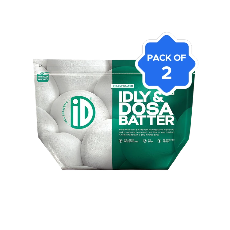 iD Idli & Dosa Batter - 1 kg - Pack of 2