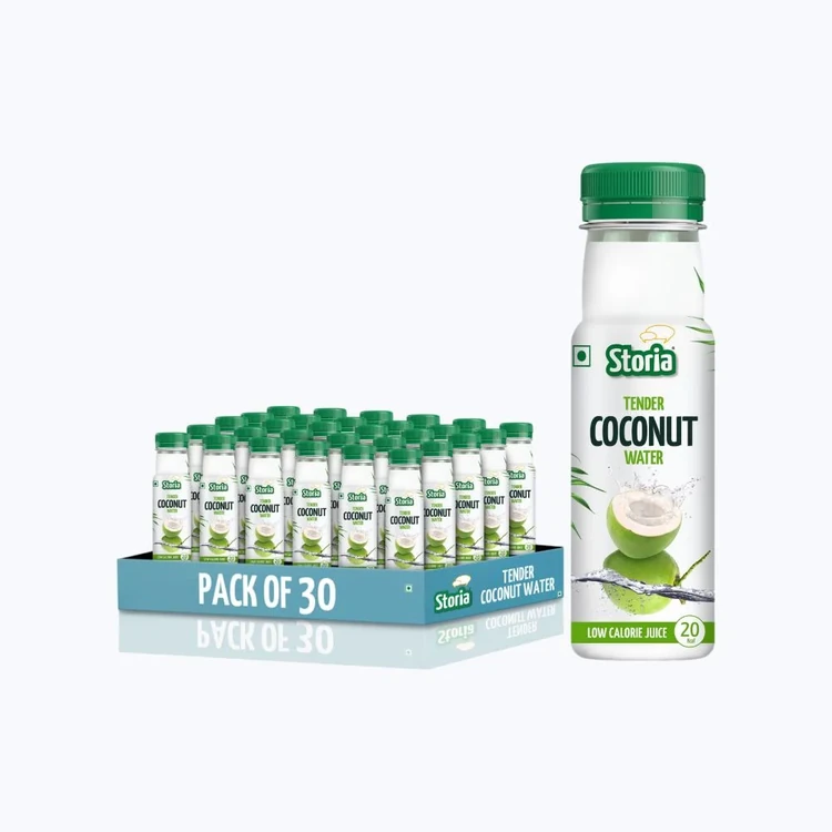 Storia Tender Concentrate Coconut Water - No Added Sugar (Pack of 30)