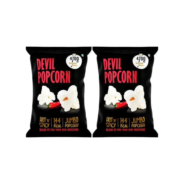 4700BC Devil Popcorn - Hot N Spicy - Pack of 2