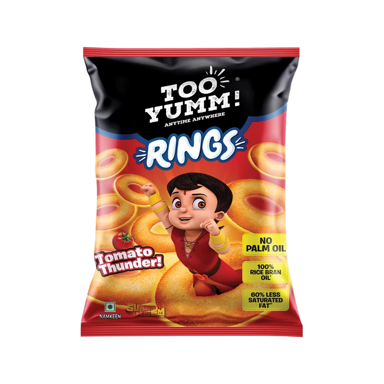Too Yumm Baked Tomato Thunder Rings Crisps