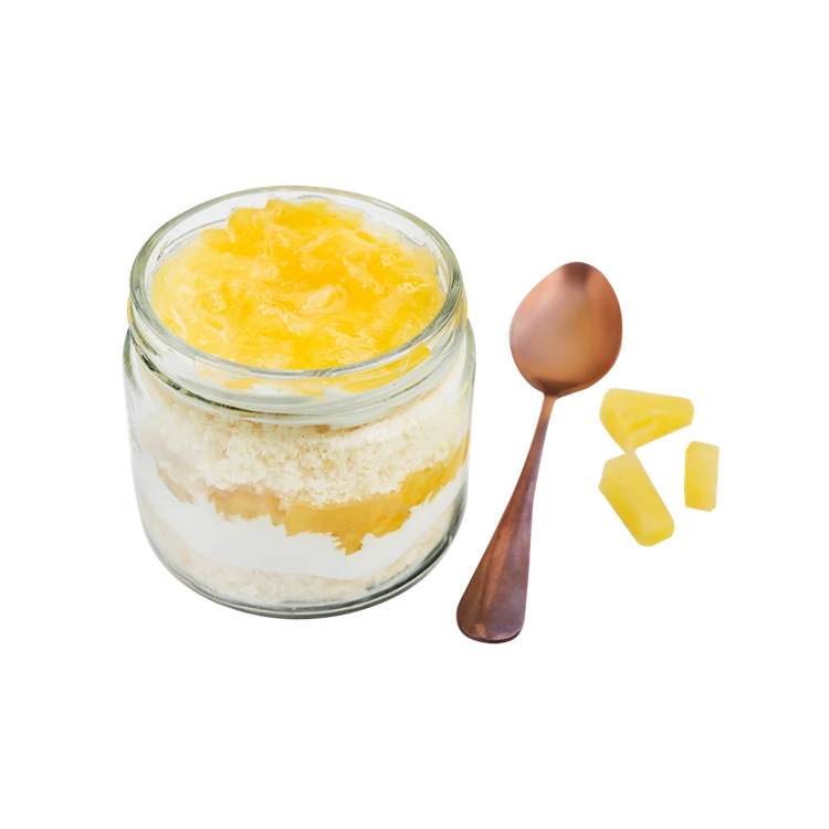 Creme Castle Pineapple Eggless Jar Cake