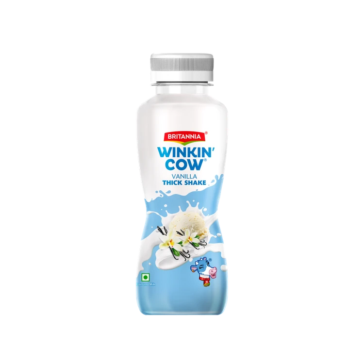 Britannia Winkin Cow Vanilla Thick Milkshake