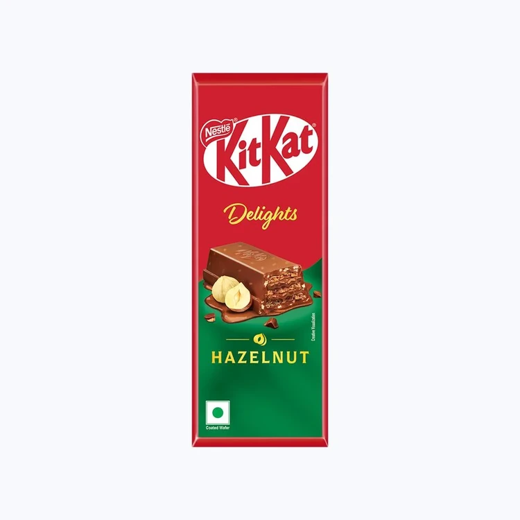 Nestle KitKat Delights Hazelnut Wafer Chocolate
