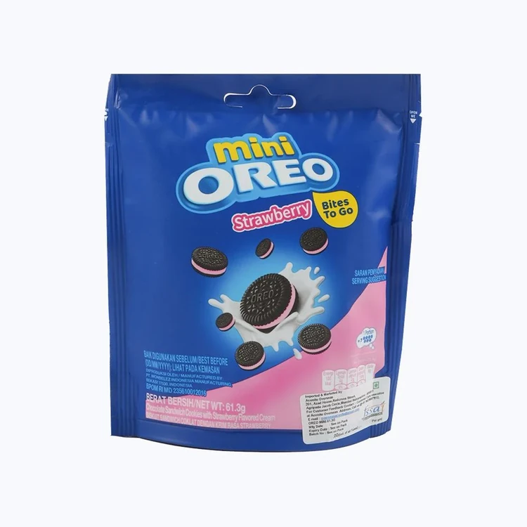 Oreo Mini Strawberry Flavoured Sandwich Cream Biscuits