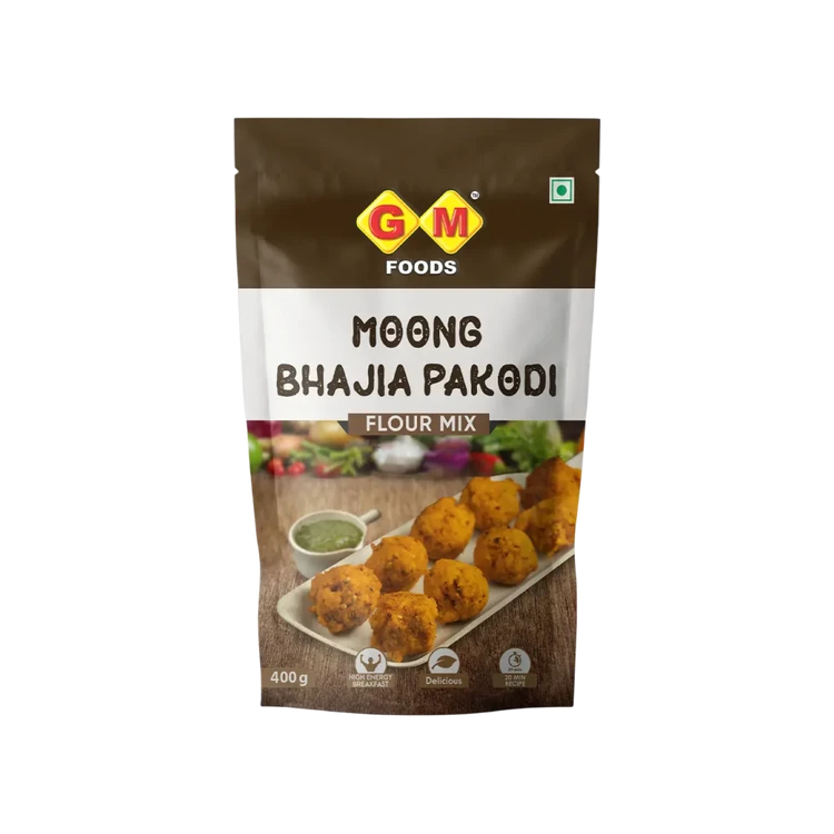 GM Foods Moong Bhajiya Pakodi Flour Mix (Hittu Mishrana)