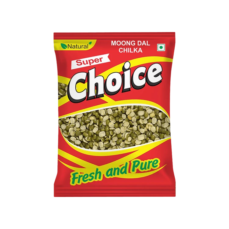 Super Choice Moong Dal (Chilka) (Hesaru Kalu)