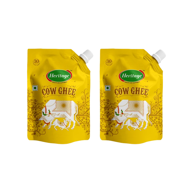 Heritage Cow Ghee - Pack of 2 (Hasuvina Tuppa)