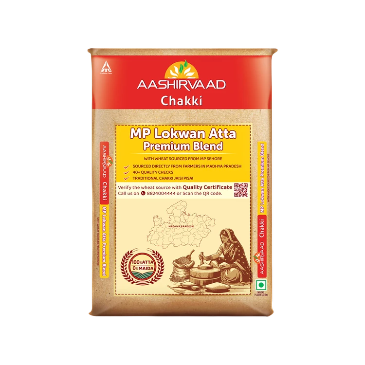 Aashirvaad Premium Blend Chakki Lokwan Atta