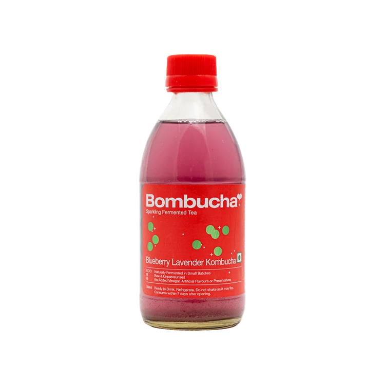 Bombucha Blueberry Lavender Kombucha