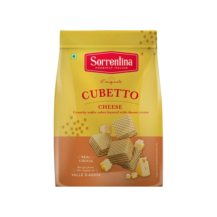 Sorrentina Cheese Cubetto Wafer Biscuit