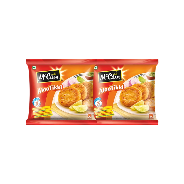 McCain Aloo Tikki (Frozen) - Pack of 2