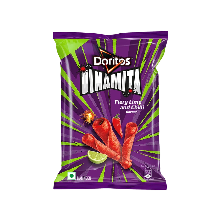 Doritos Dinamita Fiery Lime And Chilli Snack
