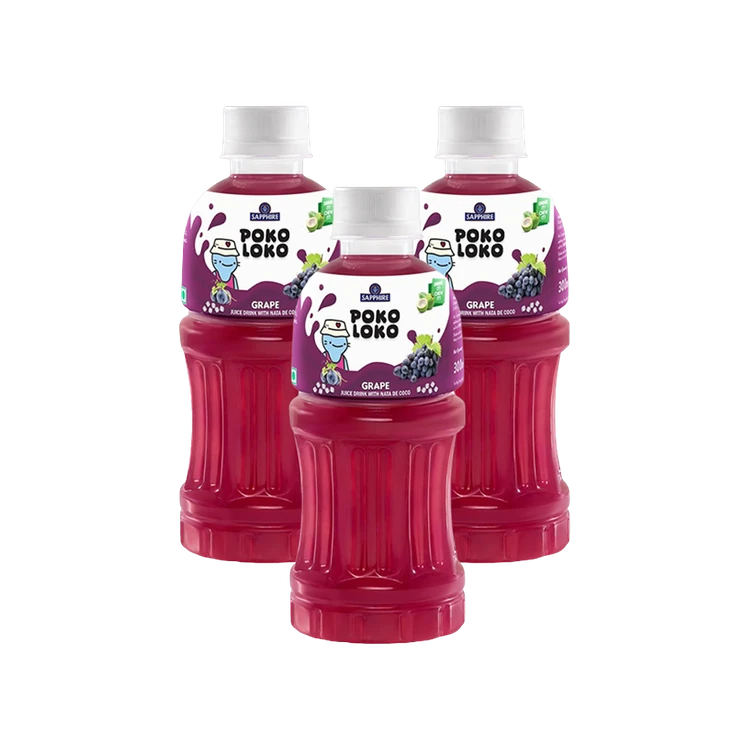 Poko Loko Juice (Grape) - Pack of 3