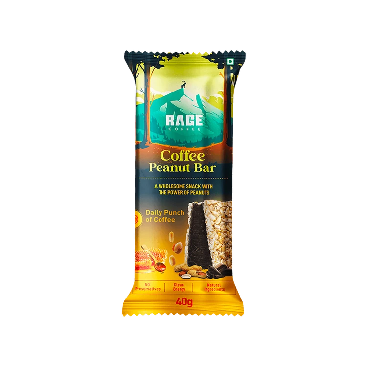 Rage Coffee - Coffee Peanut Bar