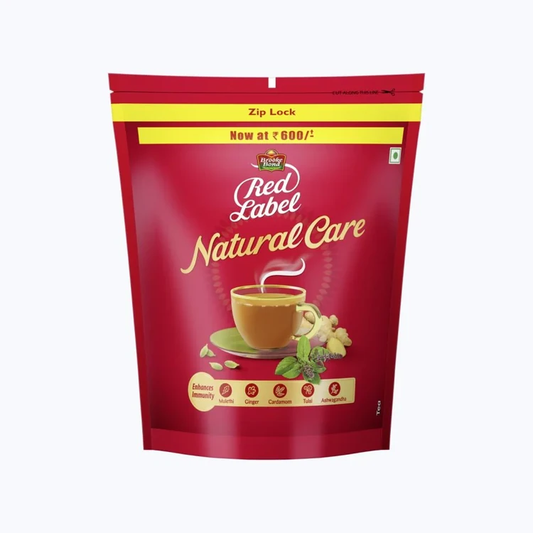 Brooke Bond Red Label Natural Care Tea (Pouch)