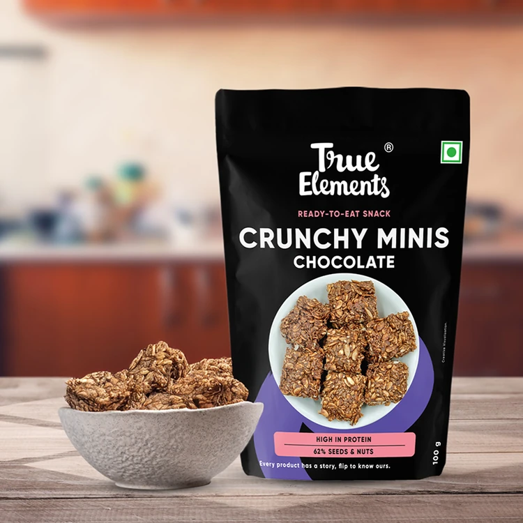 True Elements Crunchy Milk Chocolate Pack
