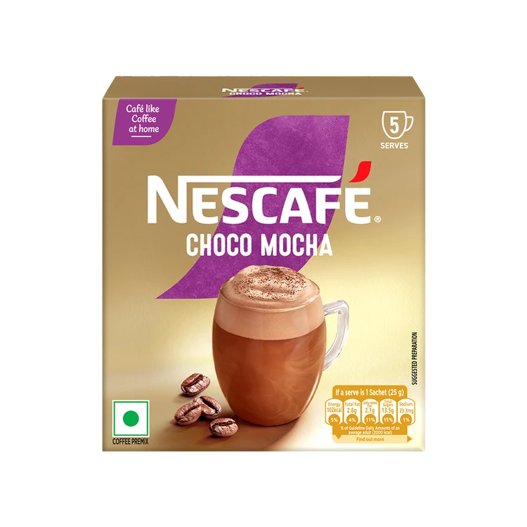 Nescafe Choco Mocha Coffee Premix (5 Sachets)