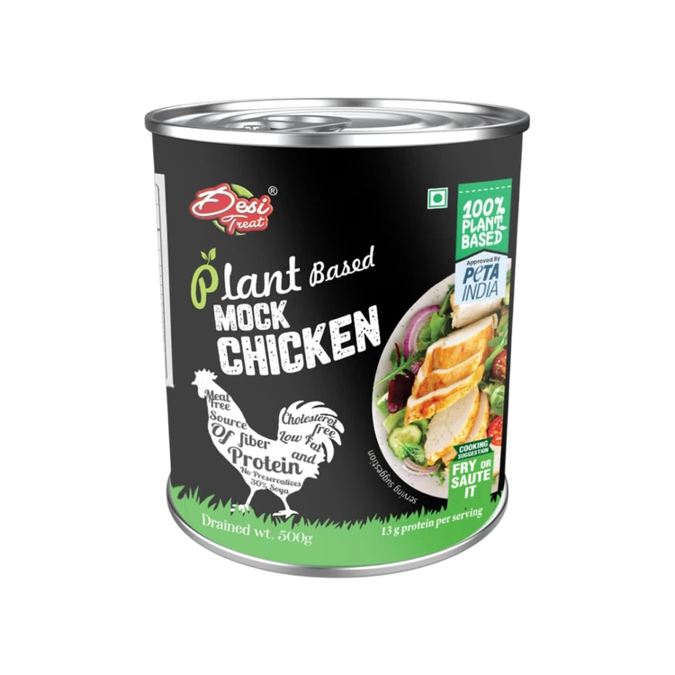 Desi Treat Plant Based Vegan Mock Chicken (Ready to Cook)