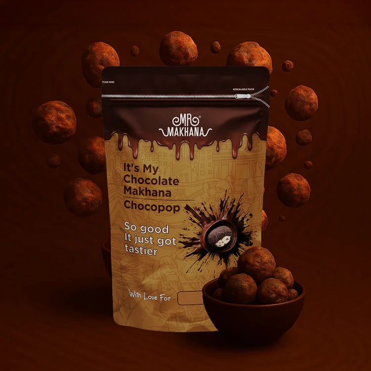 Mr. Makhana Chocopop Flavoured Makhana