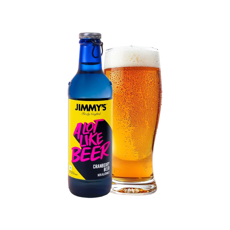Jimmy's Cranberry Non-Alcoholic Beer