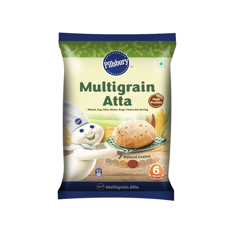 Pillsbury Multigrain Atta (1 kg) (Siri Daanya Hittu)