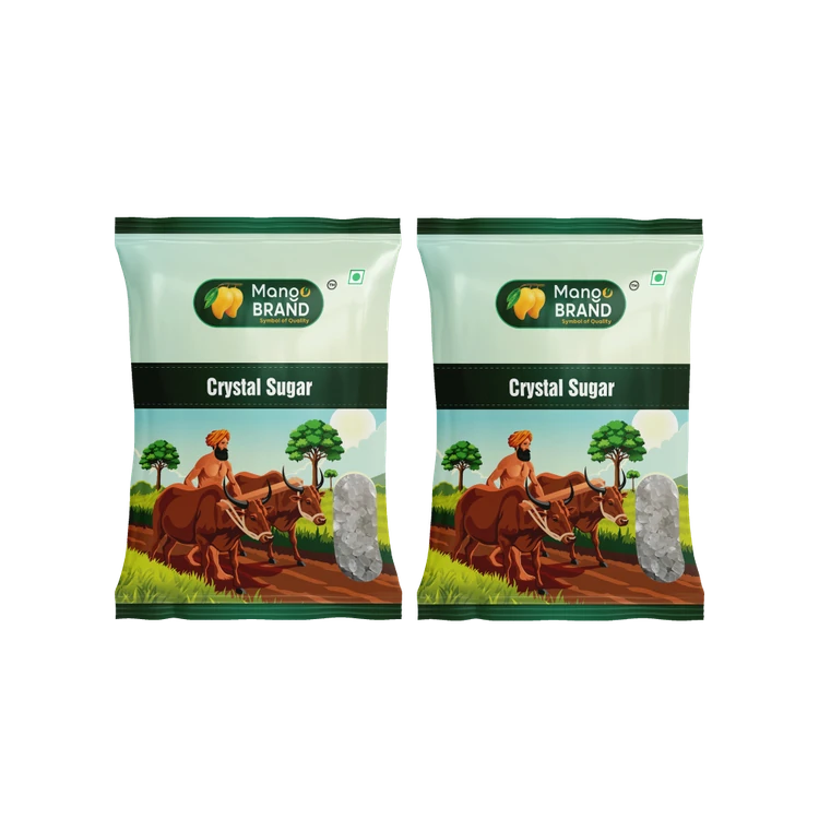 Mango Premium Crystal Sugar - Pack of 2 (Sakkare)