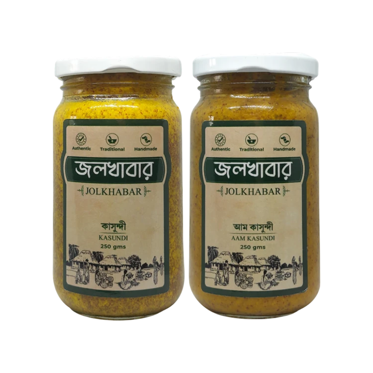 Jolkhabar Kasundi & Aam Kasundi