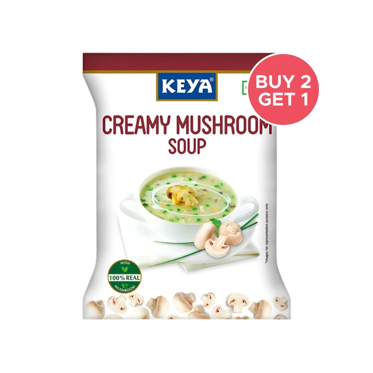 Keya Creamy Mushroom Soup - Buy 2 Get 1 Free