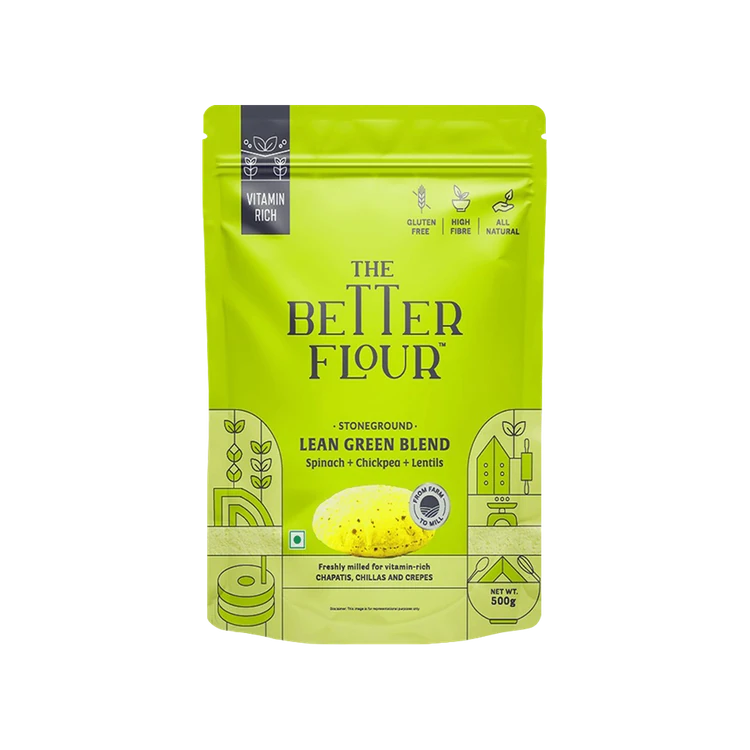 The Better Flour Spinach Atta (Godihittu)