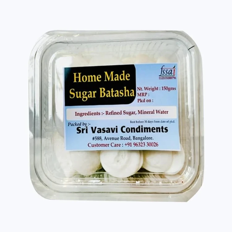 Sri Vasavi Condiments Home Made Sugar Batasha