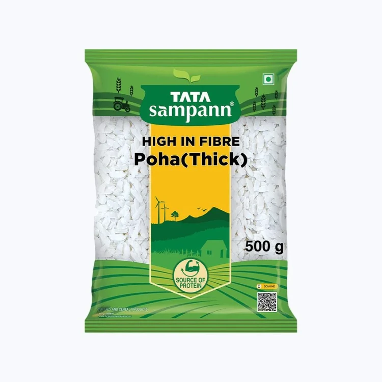 Tata Sampann High In Fibre Thick Poha (Gatti Avalakki)