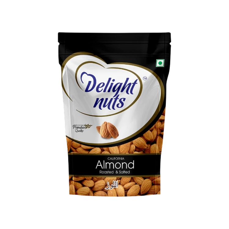 Delight nuts Roasted and Salted California Flavoured Almonds (Badami)
