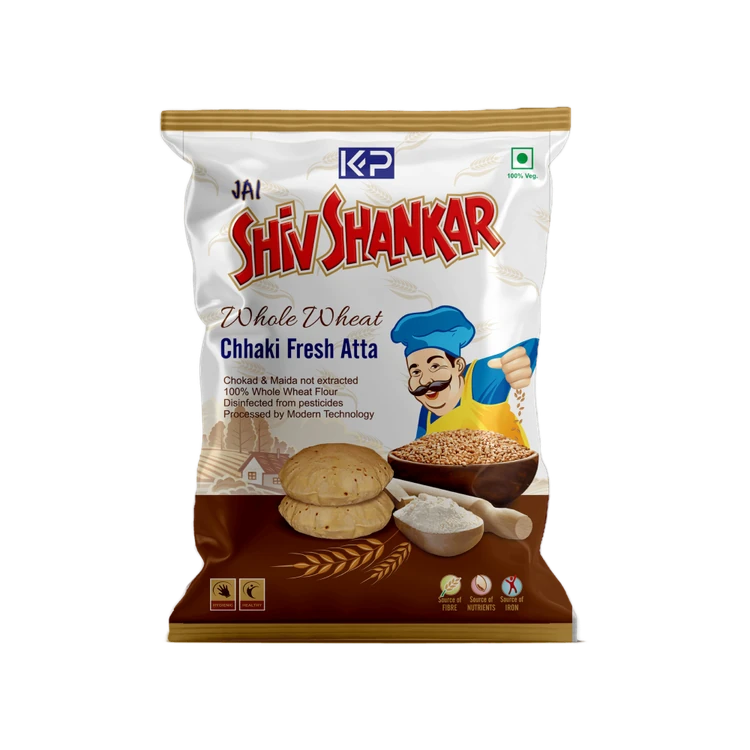 Jay Shiv Shankar Whole Wheat Chakki Fresh Atta (Godihittu)