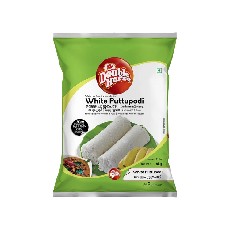 Double Horse White Puttupodi (Puttu Pudi)