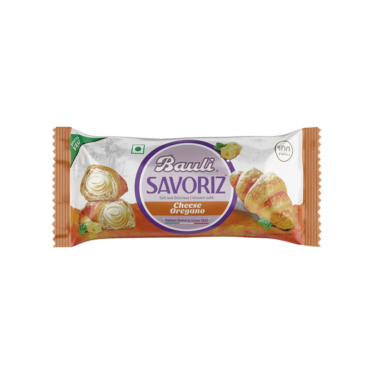 Bauli Savoriz Cheese Oregano Crème Croissant