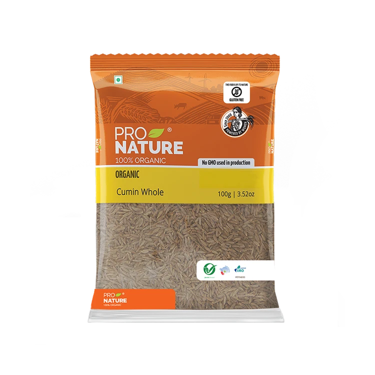 Pro Nature Organic Cumin Seeds / Jeera Seeds