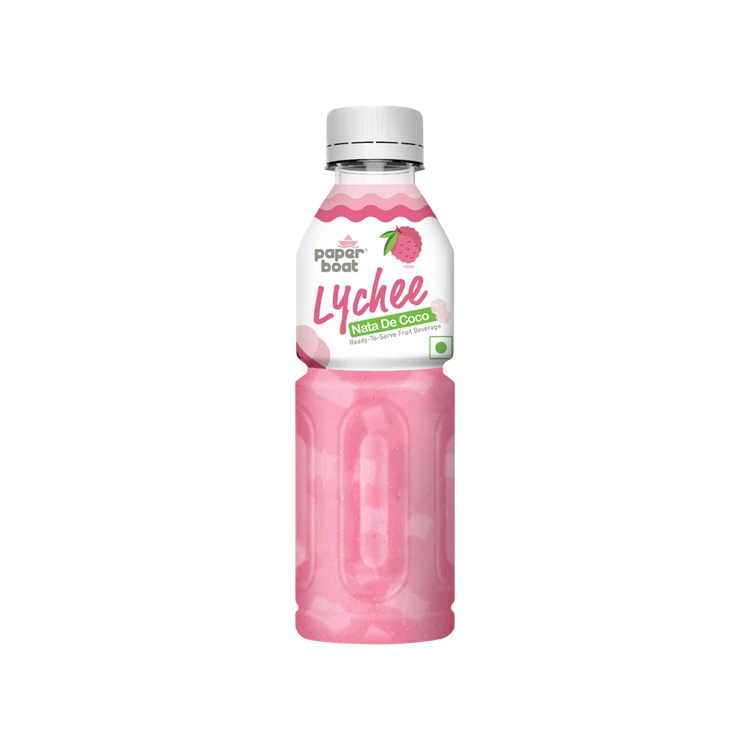 paper boat Nata De Coco Lychee Juice