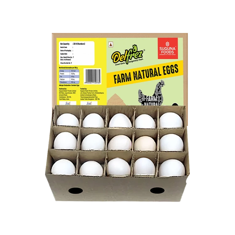 Suguna Delfrez Farm Natural Protein Rich Eggs Box