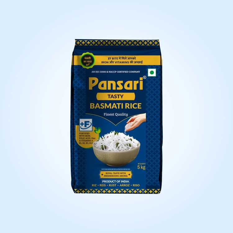 Pansari Tasty Tibar Basmati Rice (Pauna) (Short Grain) (Basmati Akki)