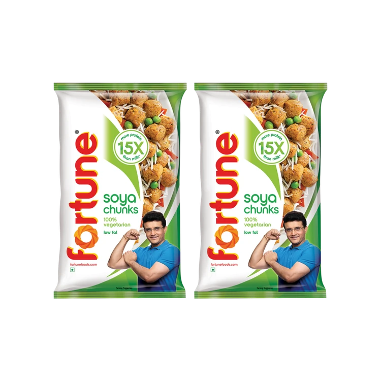 Fortune Soya Chunks - Pack of 2