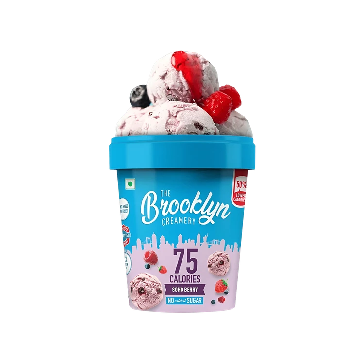 The Brooklyn Creamery Soho Berry Ice Cream Cup