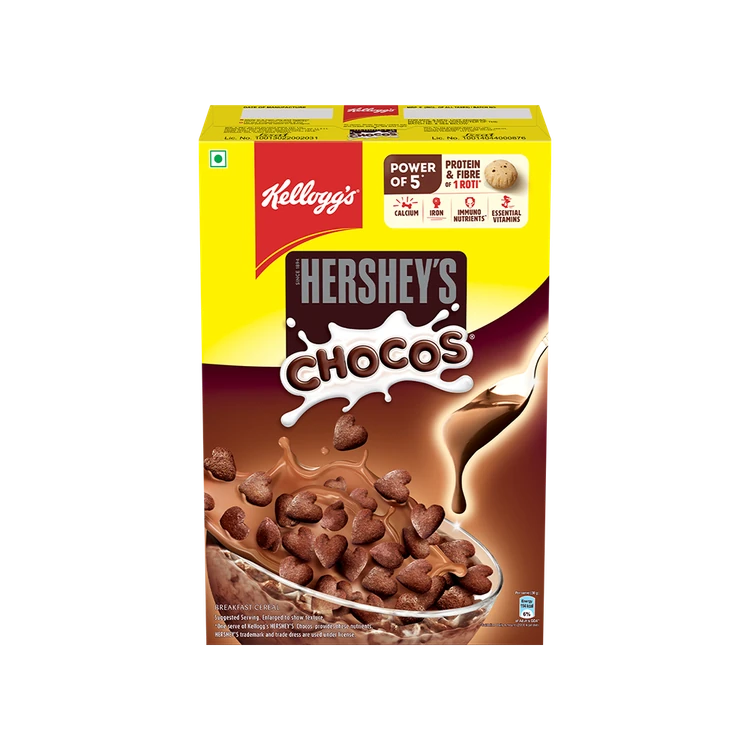 Kellogg's Hershey's Chocos, Breakfast Cereal for Kids