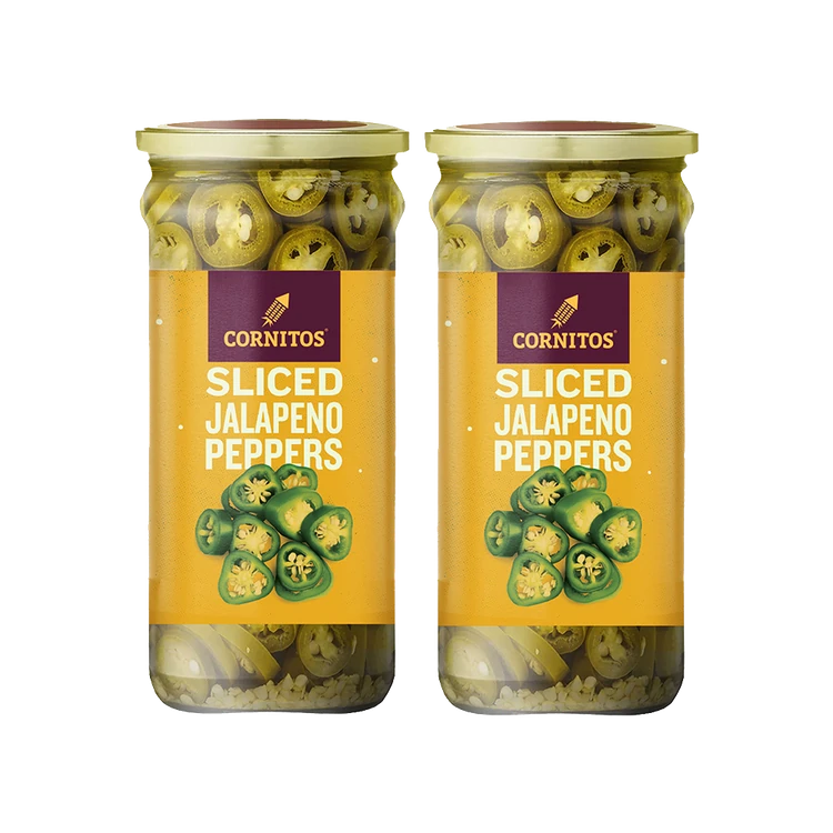 Cornitos Sliced Jalapeno Peppers - Pack of 2