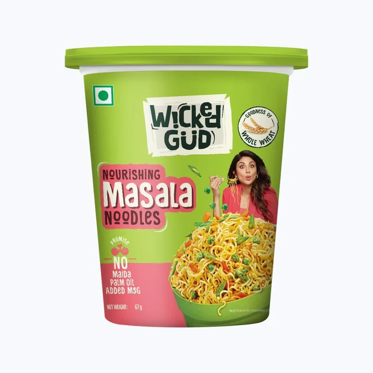 WickedGud Nourishing Masala Cup Noodles