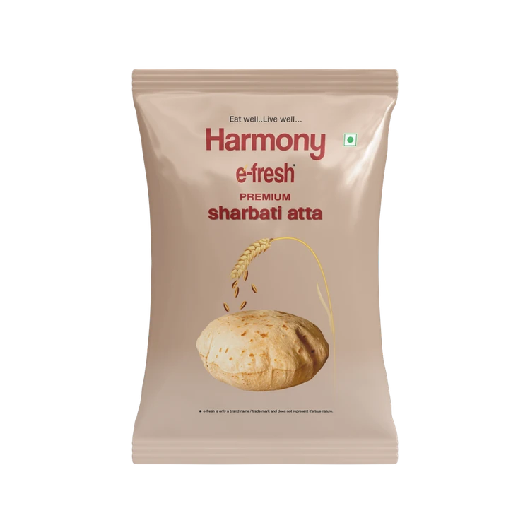 Harmony e-Fresh Premium Sharbati Atta (Sharbati Hittu)